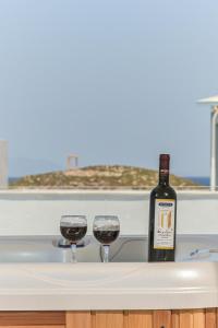 Getränke in der Unterkunft Elite Suites Naxos