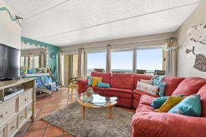 Televiisor ja/või meelelahutuskeskus majutusasutuses Jacksonville Beachdrifter 403