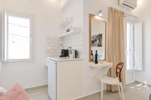 Küche/Küchenzeile in der Unterkunft Elite Suites Naxos