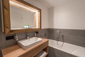 Koupelna v ubytování Dorf Suites