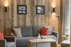 Posezení v ubytování Dorf Suites