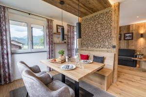 Posezení v ubytování Dorf Suites