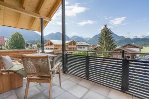 A balcony or terrace at Dorf Suites