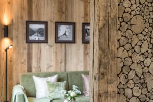 Posezení v ubytování Dorf Suites