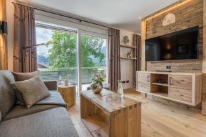 Posezení v ubytování Dorf Suites