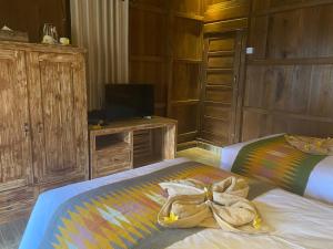 TV a/nebo společenská místnost v ubytování Grand Cory