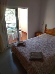 Cama o camas de una habitación en Puertosol