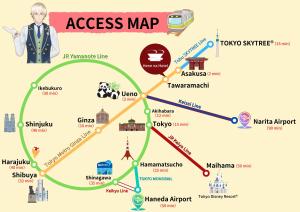 Gallery image of Henn na Hotel Tokyo Asakusa Tawaramachi in Tokyo