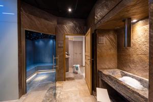 Koupelna v ubytování Château De Siran - Hôtel & Spa