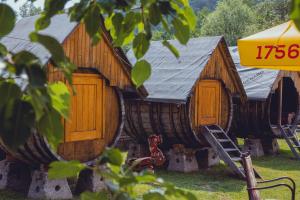 Zahrada ubytování Rafting Kamp Dvije Vrbe