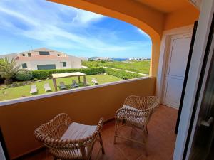 Balkón alebo terasa v ubytovaní VILLA VEGA RELAX EN EL PARAISO