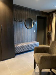 Posezení v ubytování Snøya Lodge