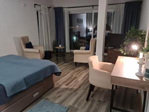 Istumisnurk majutusasutuses Apartments Zec