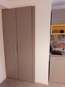 Kuchyň nebo kuchyňský kout v ubytování ADA, New Belgrade