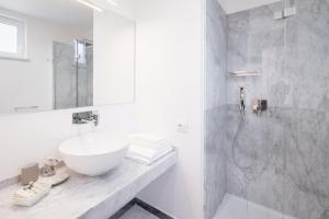 Koupelna v ubytování Hotel Cavalieri Del Mare