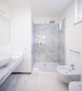 Koupelna v ubytování Hotel Cavalieri Del Mare