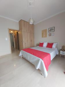 Posteľ alebo postele v izbe v ubytovaní Orion front sea apartment