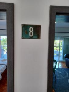 Postel nebo postele na pokoji v ubytování Lopica