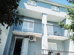 Balkón nebo terasa v ubytování Apartman Ivano