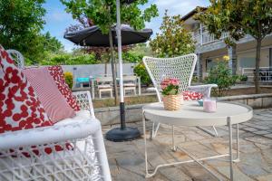 Uma varanda ou outra área externa em Bella Terra Nature Living