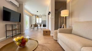 TV a/nebo společenská místnost v ubytování ViSun Apartment 1