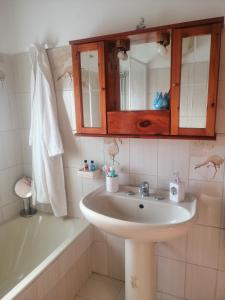 Et badeværelse på Casa country