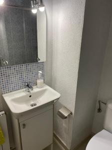 Phòng tắm tại Cal Martí