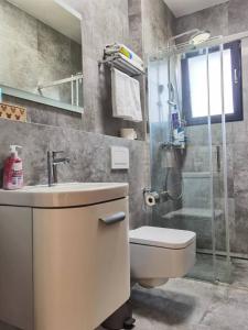 Koupelna v ubytování yipin villa + 24 fotografií