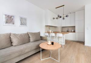 Kuchyň nebo kuchyňský kout v ubytování 5 min do plaży! Plac Unii - Baltic Sands Premium Apartments