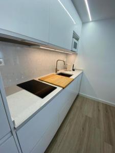 Kuchyňa alebo kuchynka v ubytovaní Apartamento Cala Montgo