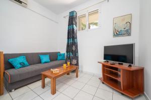 TV a/nebo společenská místnost v ubytování Iris Apartments