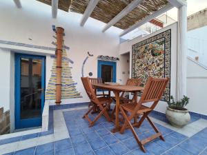 A patio or other outdoor area at casa sul mare