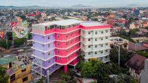 Nespecifikovaný výhled na destinaci Manila nebo výhled na město při pohledu z hotelu
