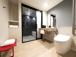 Koupelna v ubytování Hotel JAL City Toyama + 26 fotografií
