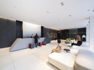 Posezení v ubytování Hotel JAL City Toyama