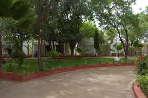 Zahrada ubytování SRM Hotel Trichy