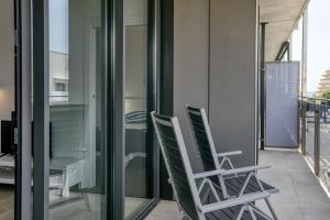 Balkón nebo terasa v ubytování Pelosa Apartment