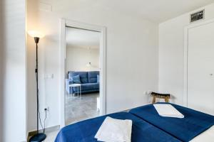 Postel nebo postele na pokoji v ubytování Pelosa Apartment