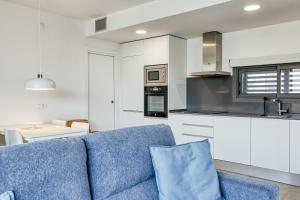 Kuchyň nebo kuchyňský kout v ubytování Pelosa Apartment