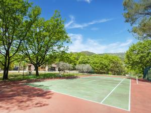 an image of a tennis court at Majestic Villa in Callas France with Private Pool in Callas