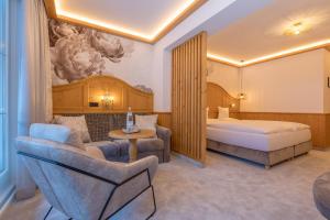Voodi või voodid majutusasutuse Hotel St. Georg toas