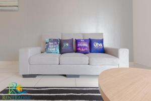 Posezení v ubytování 1 Tebrau Residences By RR JBcity