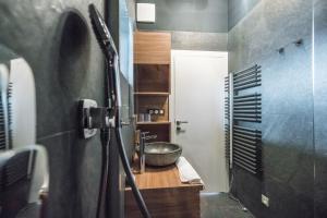 a bathroom with a sink and a bowl at ChaletSKI Jasná, SKI-IN & SKI-OUT in Belá +43 photos