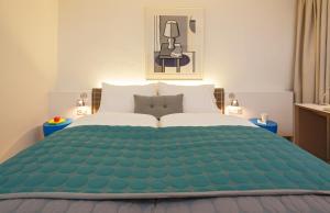 Postelja oz. postelje v sobi nastanitve Hotel Rössli