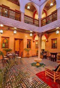 Restaurace v ubytování RIAD VILLA SIDI BABA