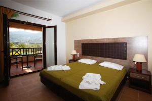 Posteľ alebo postele v izbe v ubytovaní Sun Accommodation + 19 fotografií