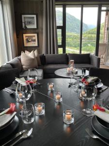 Restaurace v ubytování Snøya Lodge