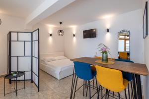 Postel nebo postele na pokoji v ubytování Family apartments - Guesthouse Vranješ