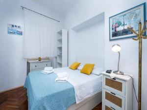 Ένα ή περισσότερα κρεβάτια σε δωμάτιο στο Apartment Jany