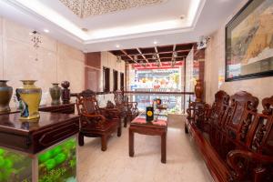 Posezení v ubytování Duc Vuong Saigon Hotel - Bui Vien